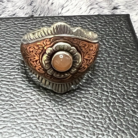 Carolyn Pollack Southwestern Copper Sunflower Jewelry Set - Picture 5 of 12